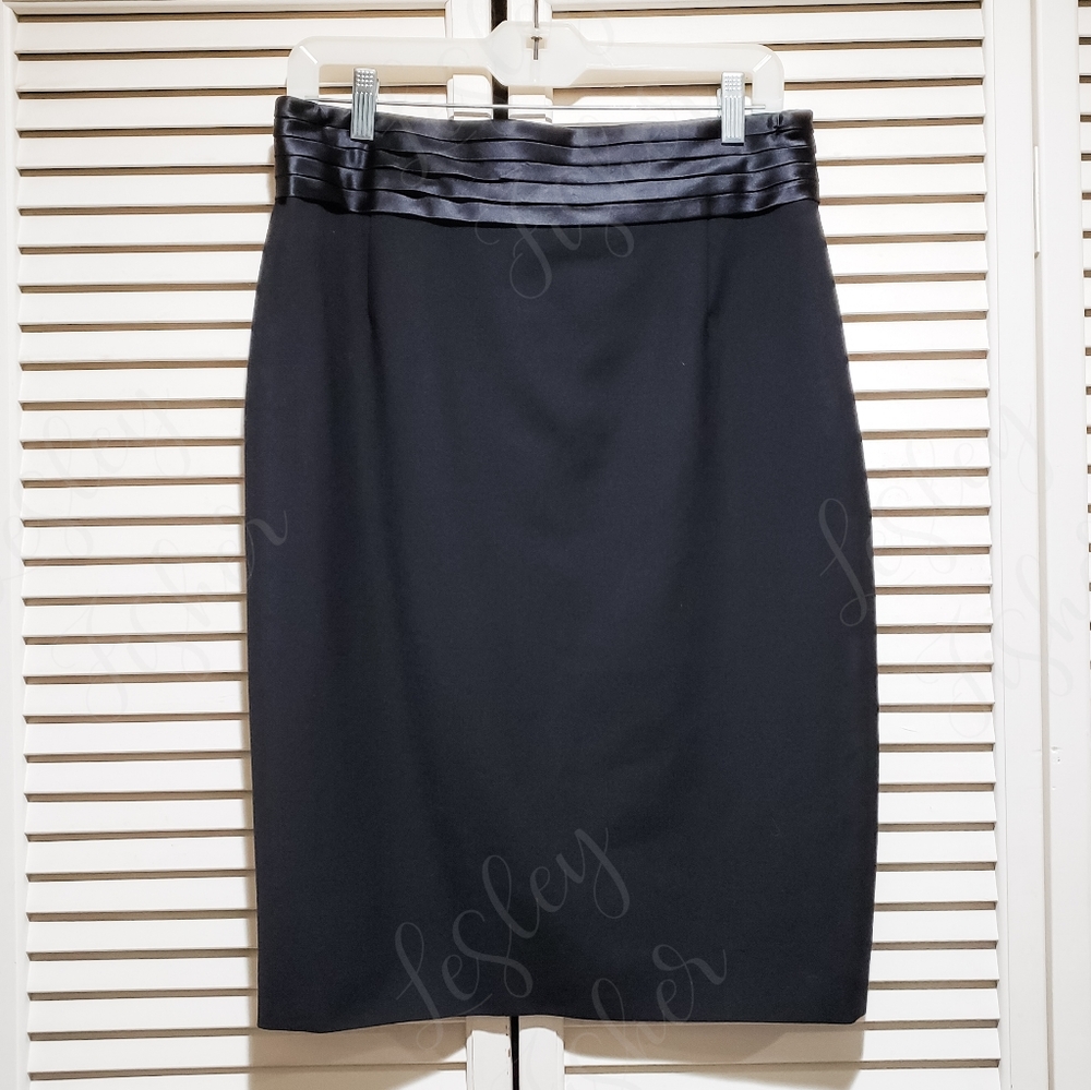 Escada Margaretha Ley Tuxedo Waist Skirt